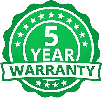Concrete Leveling warranty 5 years
